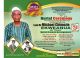 Burial Invitation Card of Late Mr. Michael Ekweanua
